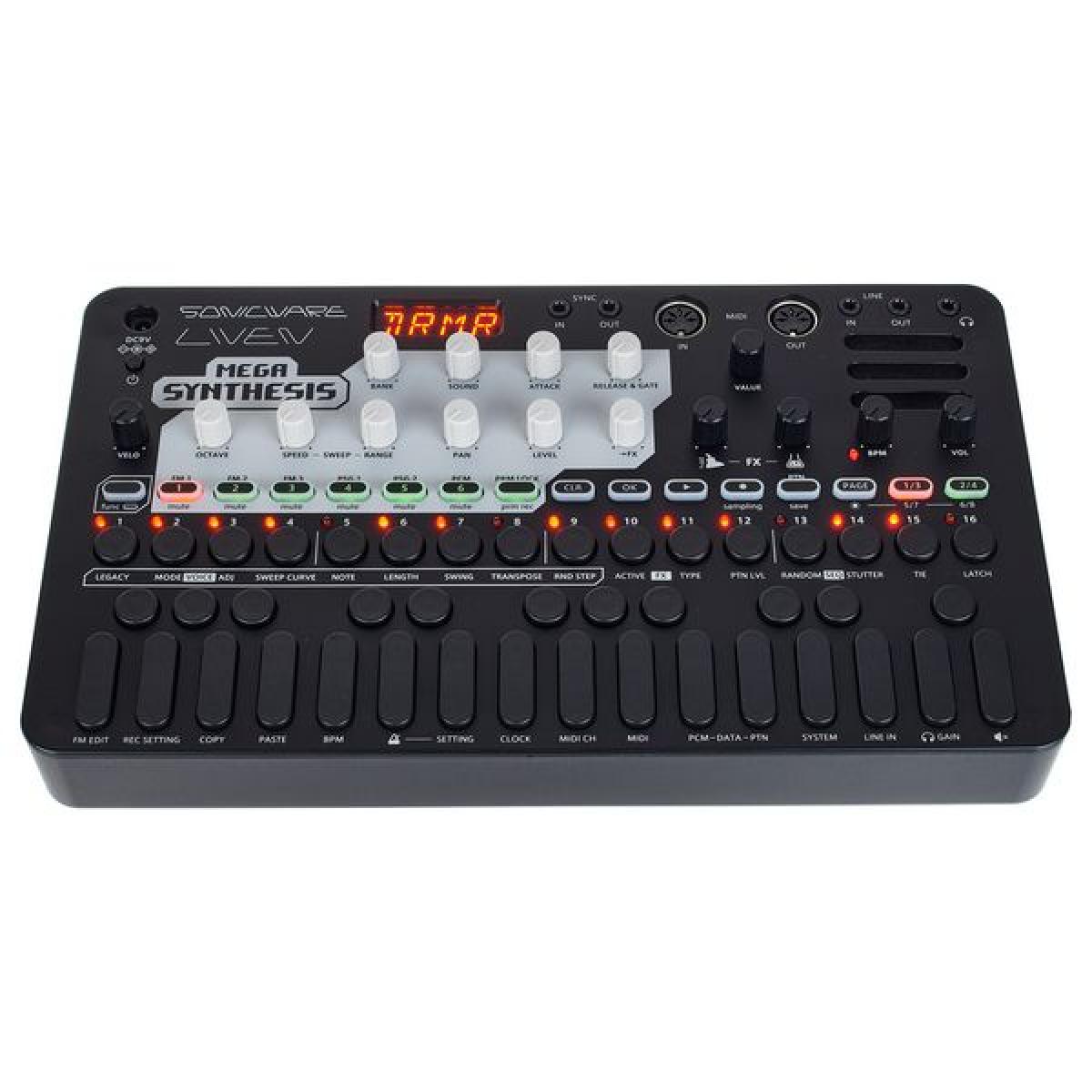 DTM・DAW SONICWARE LIVEN MEGA SYNTHESIS LVN-070 Amazon.com: Sonicware Liven MEGA SYNTHESIS [Retro Game Music